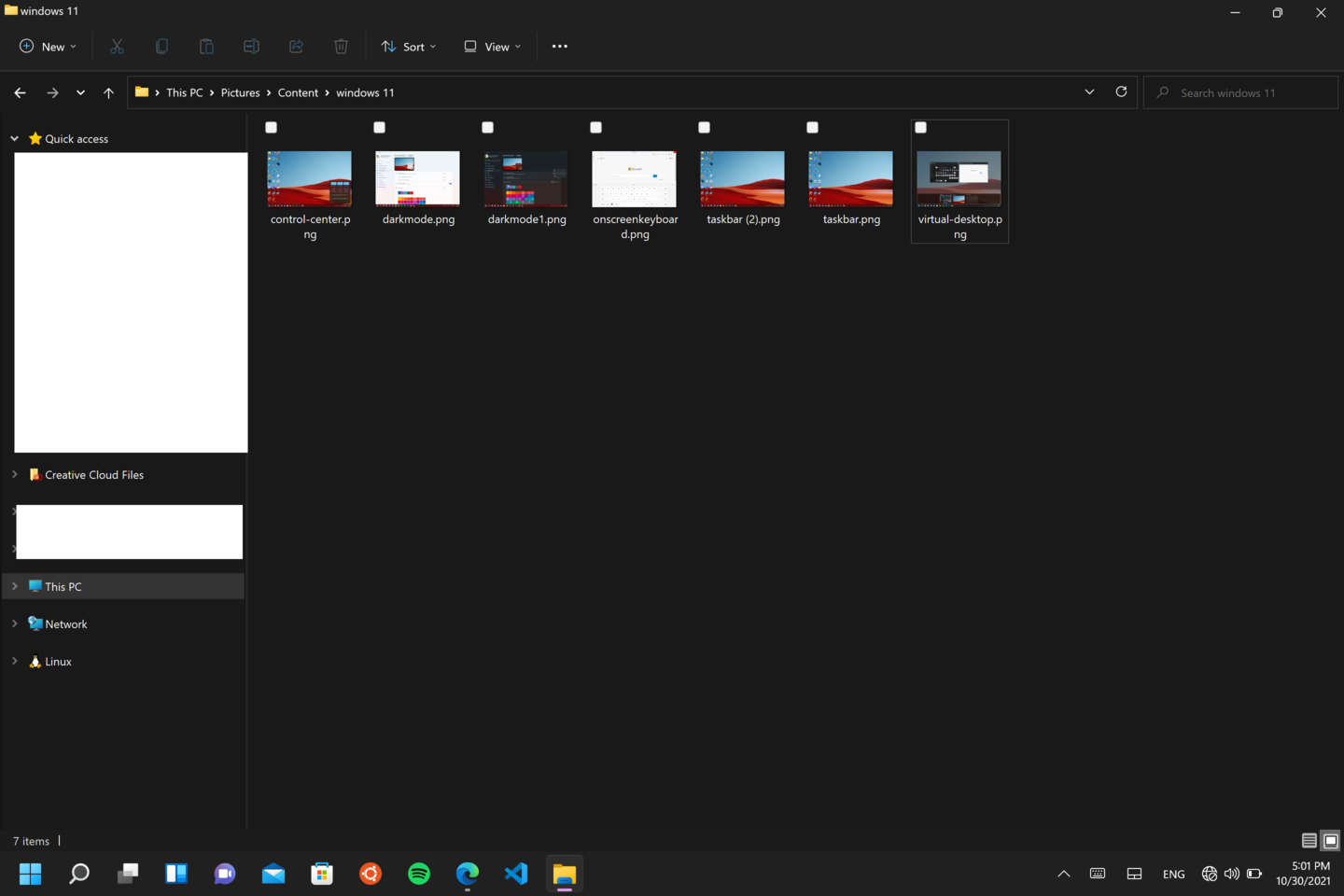 Windows 11 explorer