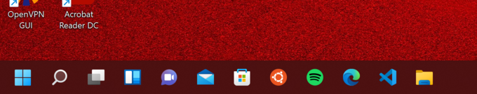 Windows 11 new taskbar