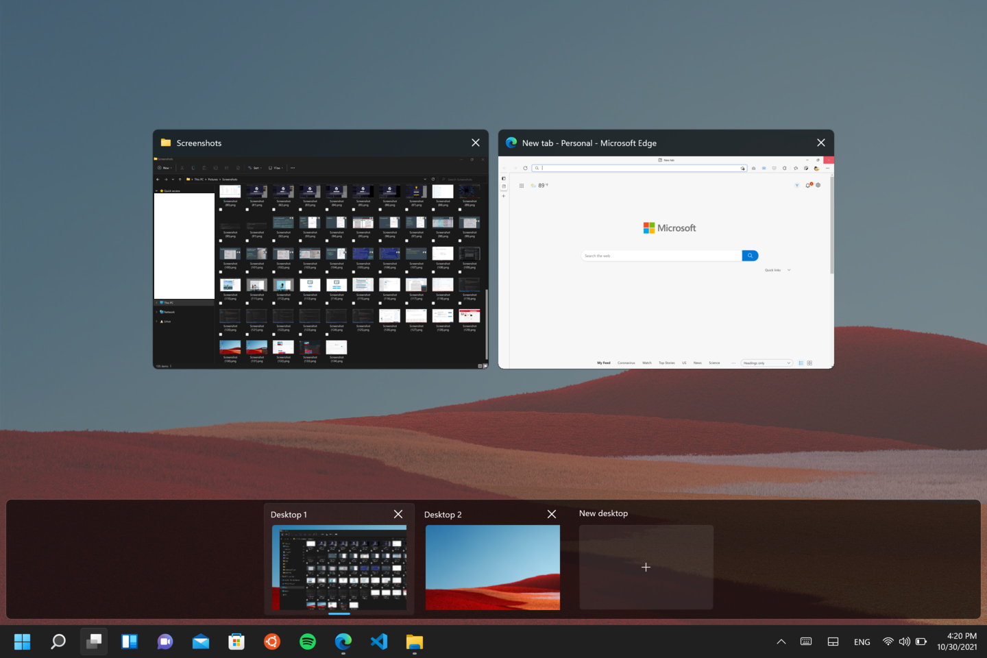 Windows 11 Virtual Desktop